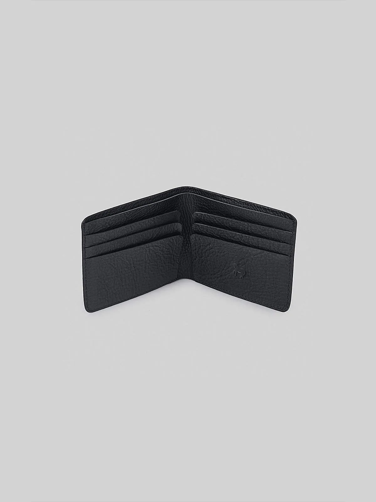 The Horse Men's Wallet in Black Leather