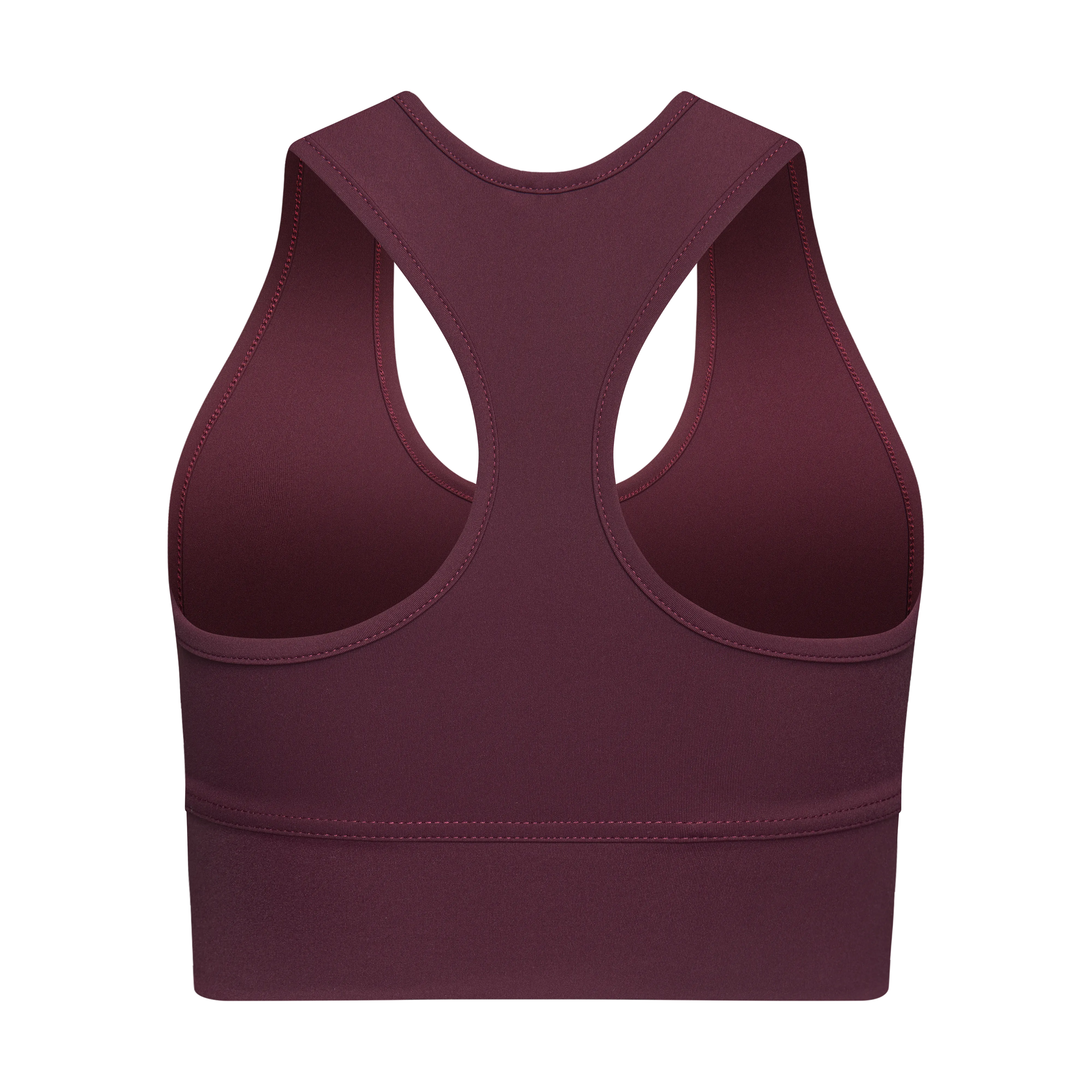 THE UTILITY SPORTS BRA-BURGUNDY