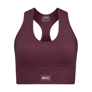 THE UTILITY SPORTS BRA-BURGUNDY