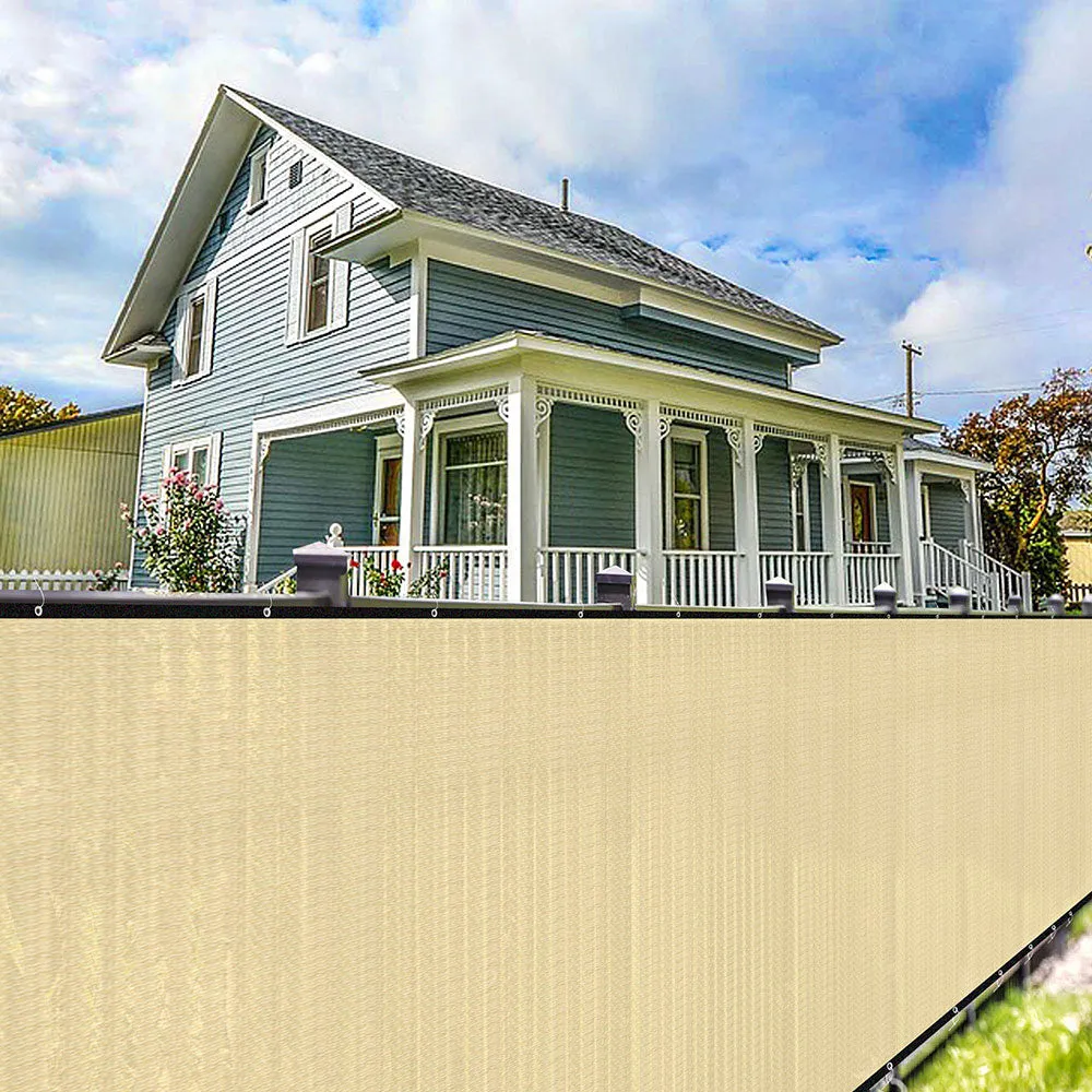 TheLAShop Fence Screen 90% Privacy Fencing Mesh 6'x50'