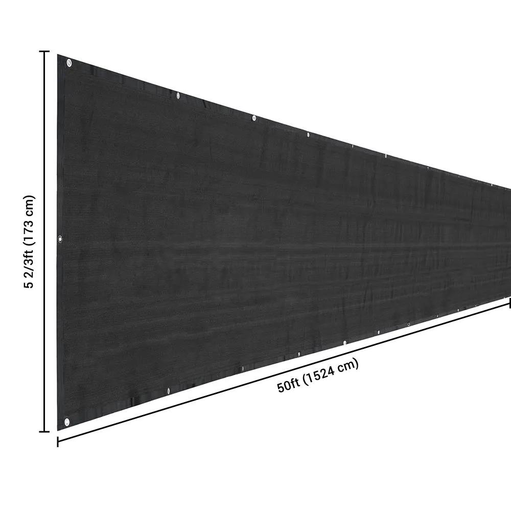 TheLAShop Fence Screen 90% Privacy Fencing Mesh 6'x50'