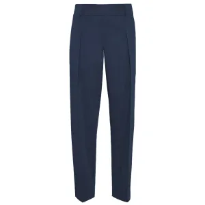 Tindara Navy Cotton Trousers