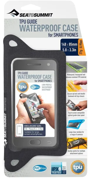 TPU Guide Waterproof Case for Smartphones