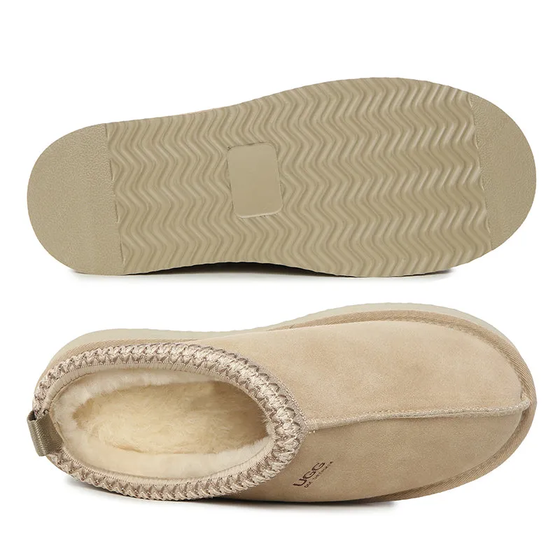 UGG Platinum Tass Platform Slippers