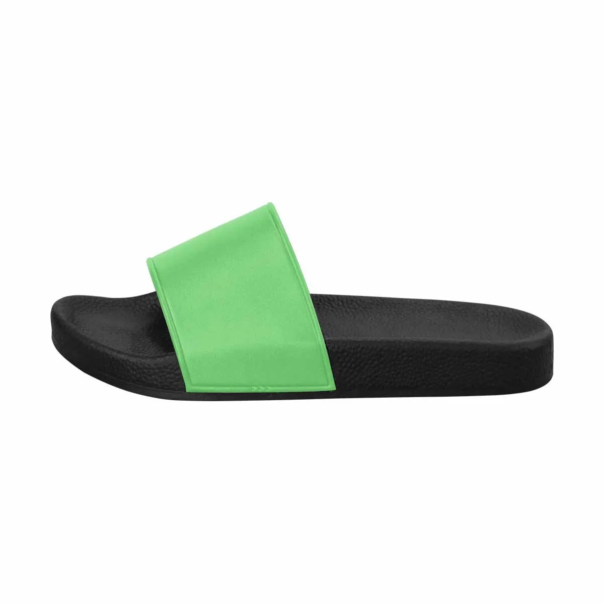 Uniquely You Mens Slide Sandals /   Pastel Green Flip-Flops