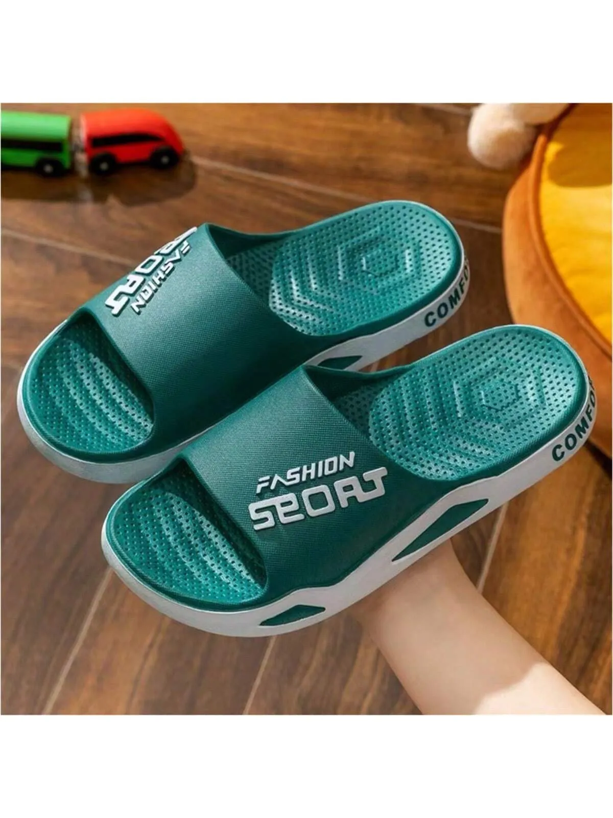 Unisex Anti-Slip Thick-Sole Summer Slippers With Durable Scent Eliminating Design For Outdoor/Indoor/Home Use