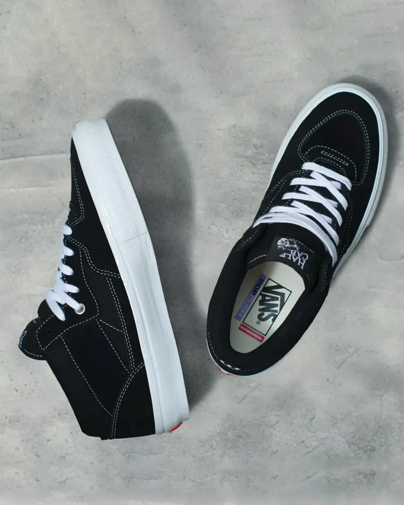 Vans Skate Half Cab - Black/White