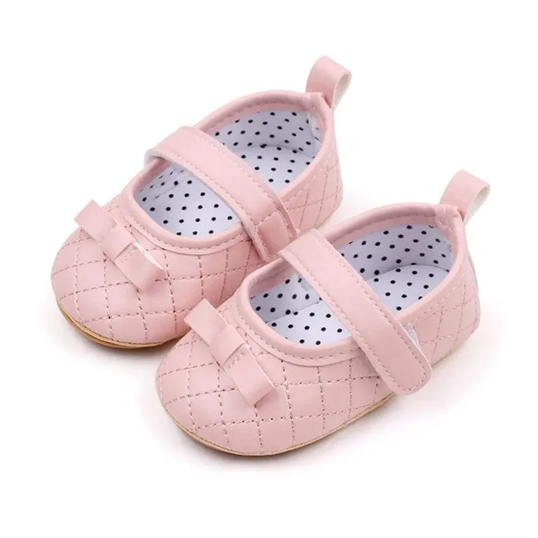 Velcro Strap Solid Baby Shoes