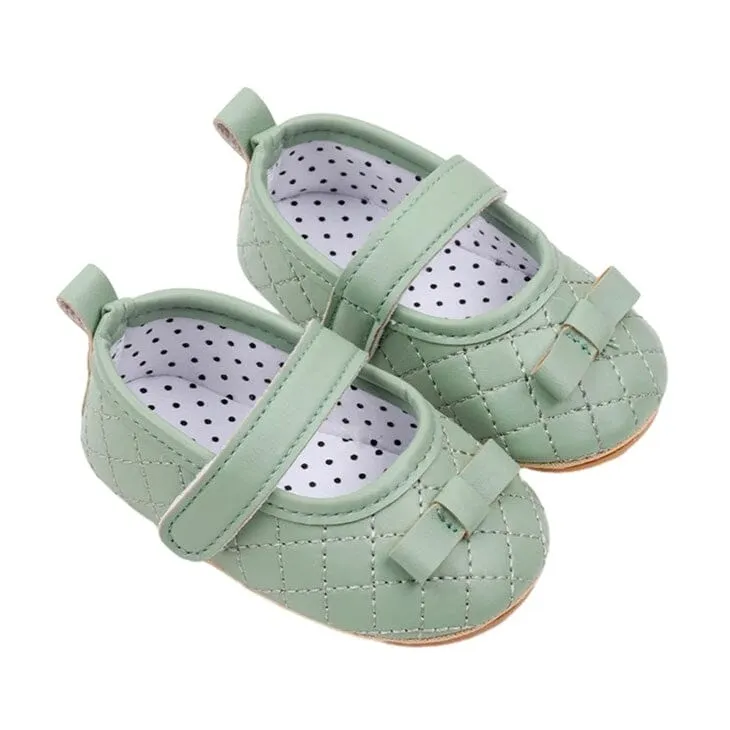 Velcro Strap Solid Baby Shoes