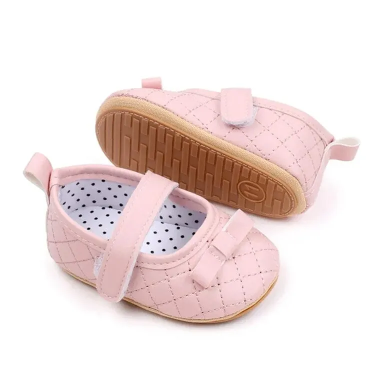 Velcro Strap Solid Baby Shoes