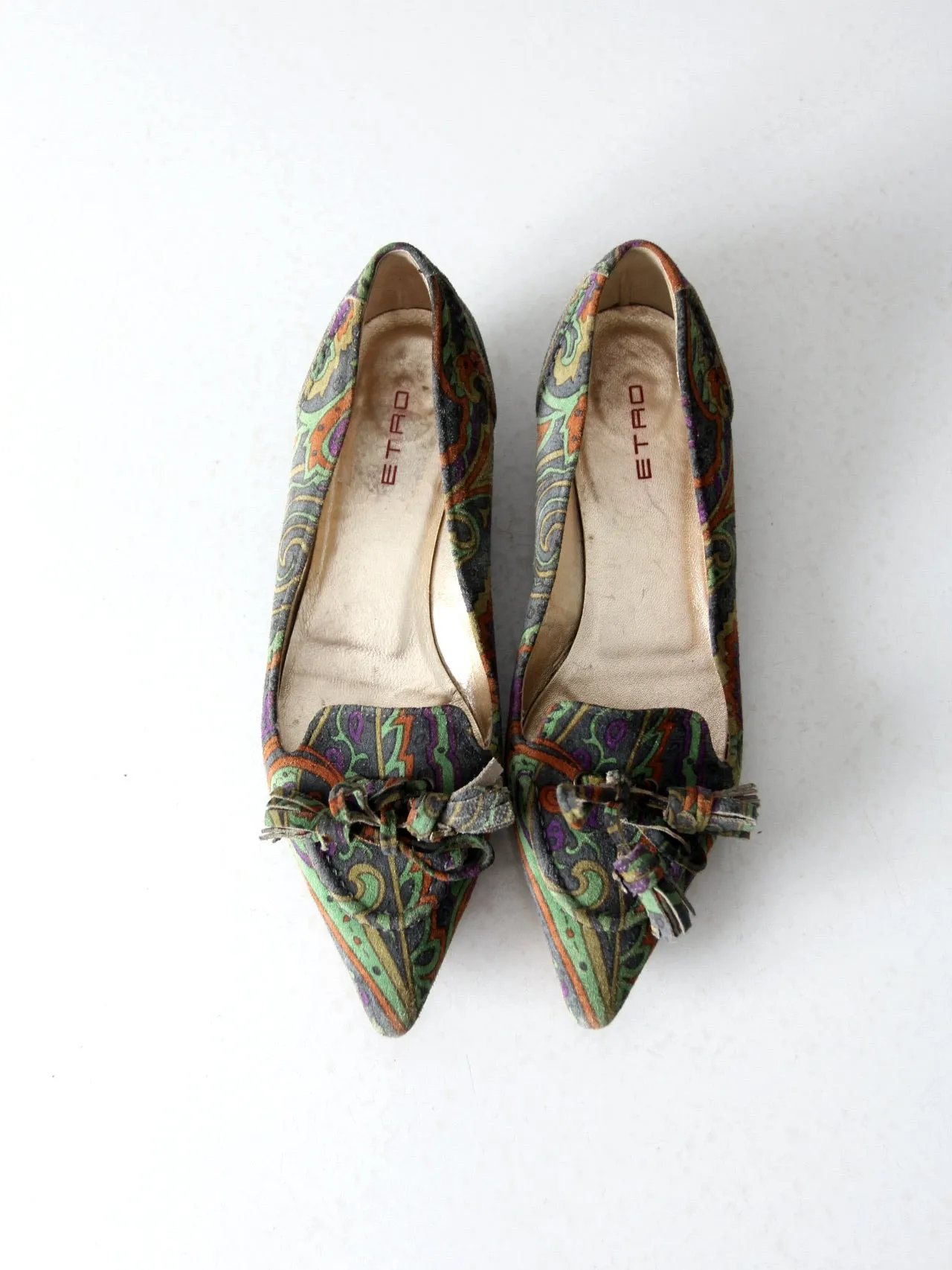 vintage Etro pumps, size 6