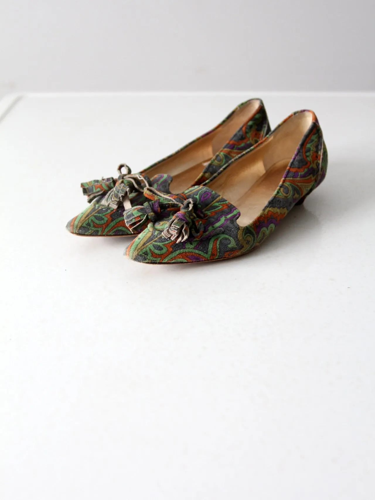 vintage Etro pumps, size 6