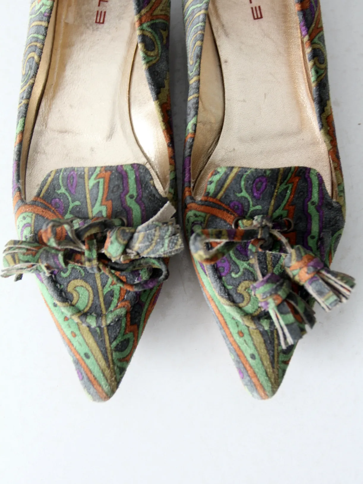 vintage Etro pumps, size 6