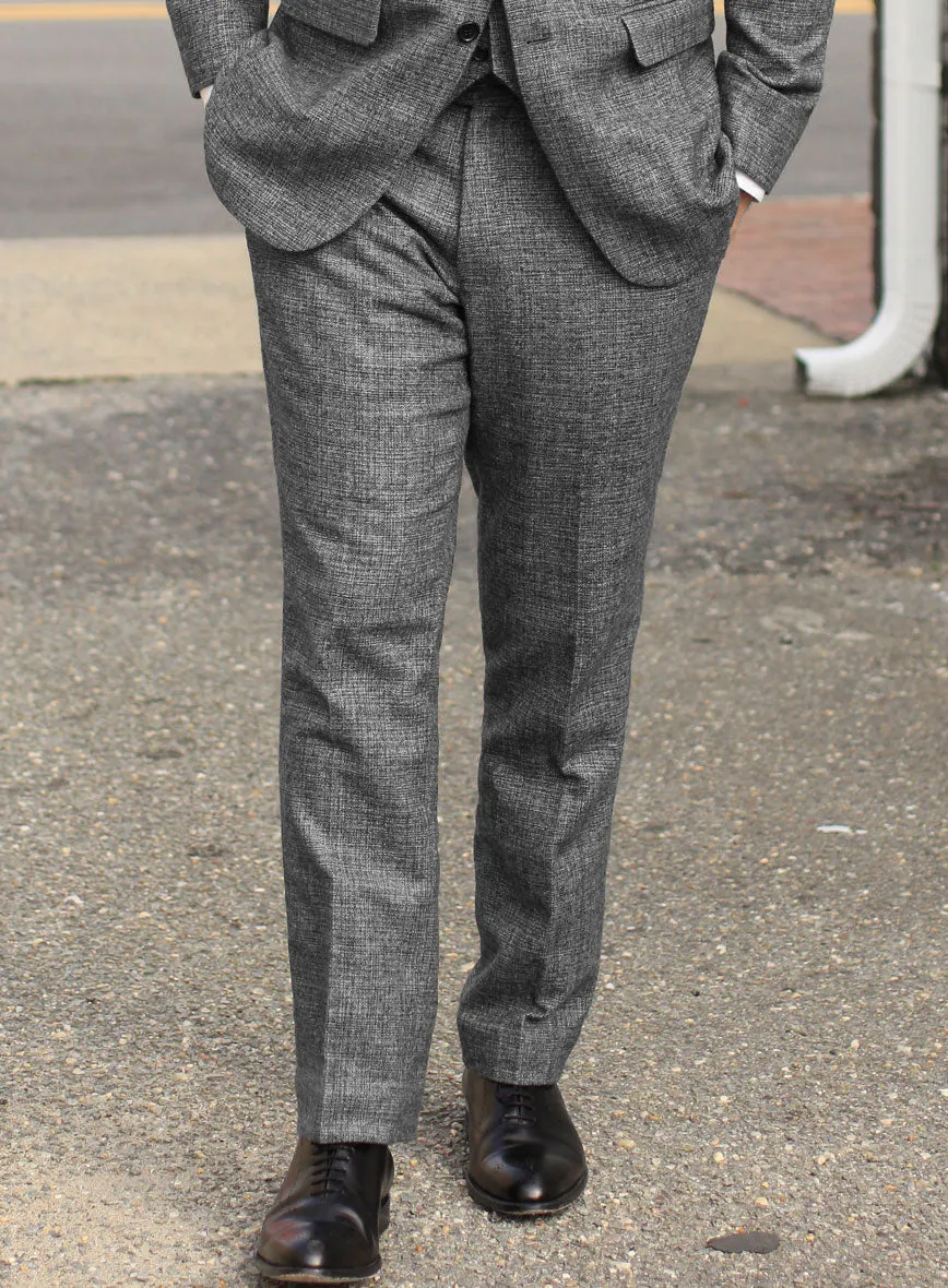 Vintage Glasgow Gray Tweed Suit