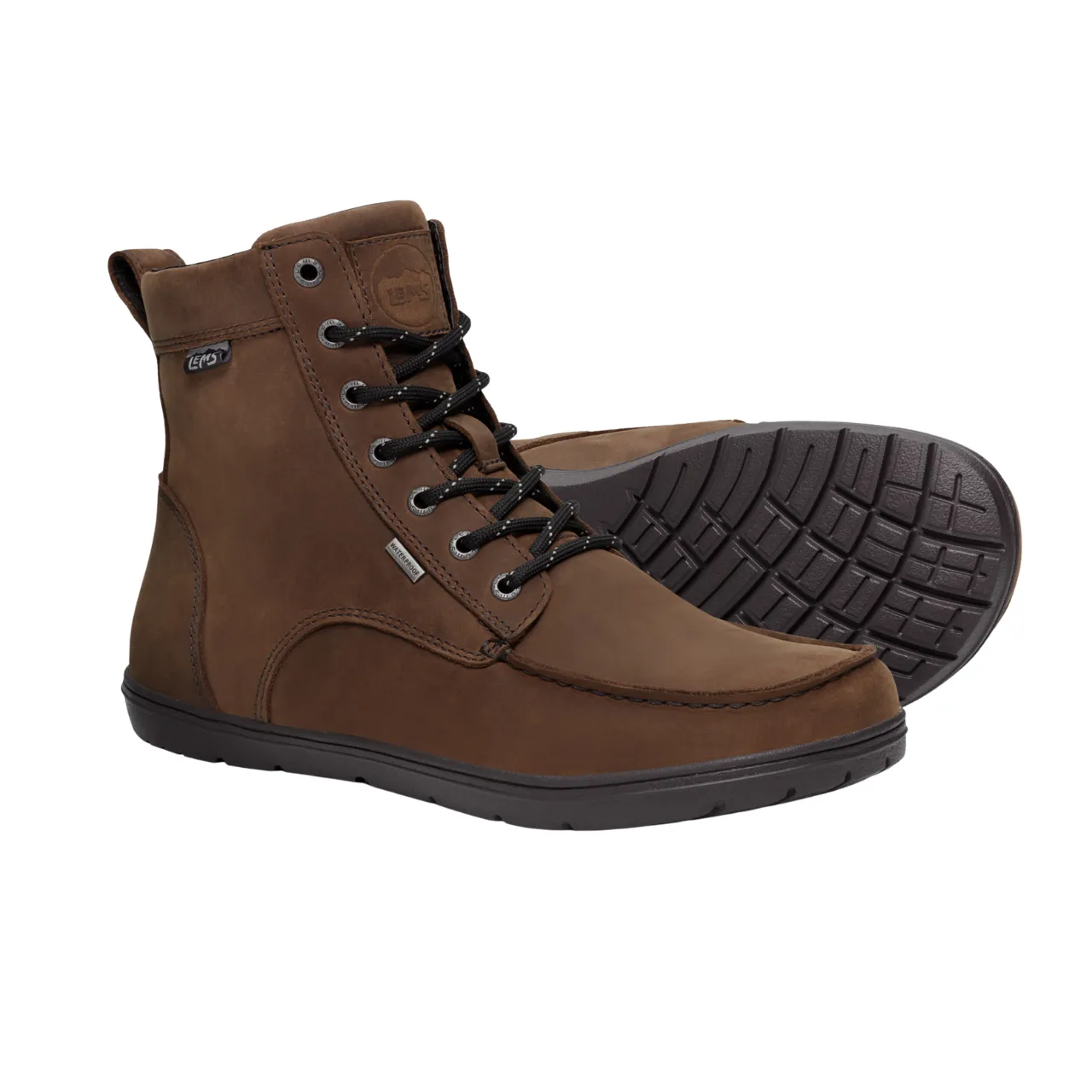 Waterproof Boulder Boot. Unisex (Weathered Umber)