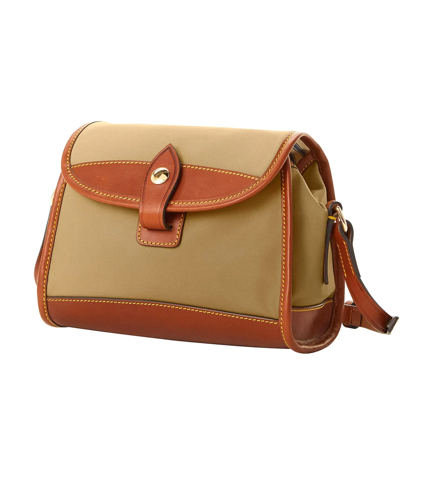 Wayfarer Flap Crossbody Bag Taupe