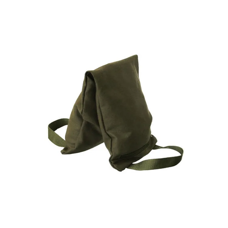 Weight Lifting Fitness Double Handle Canvas Sandbag(Army Green)