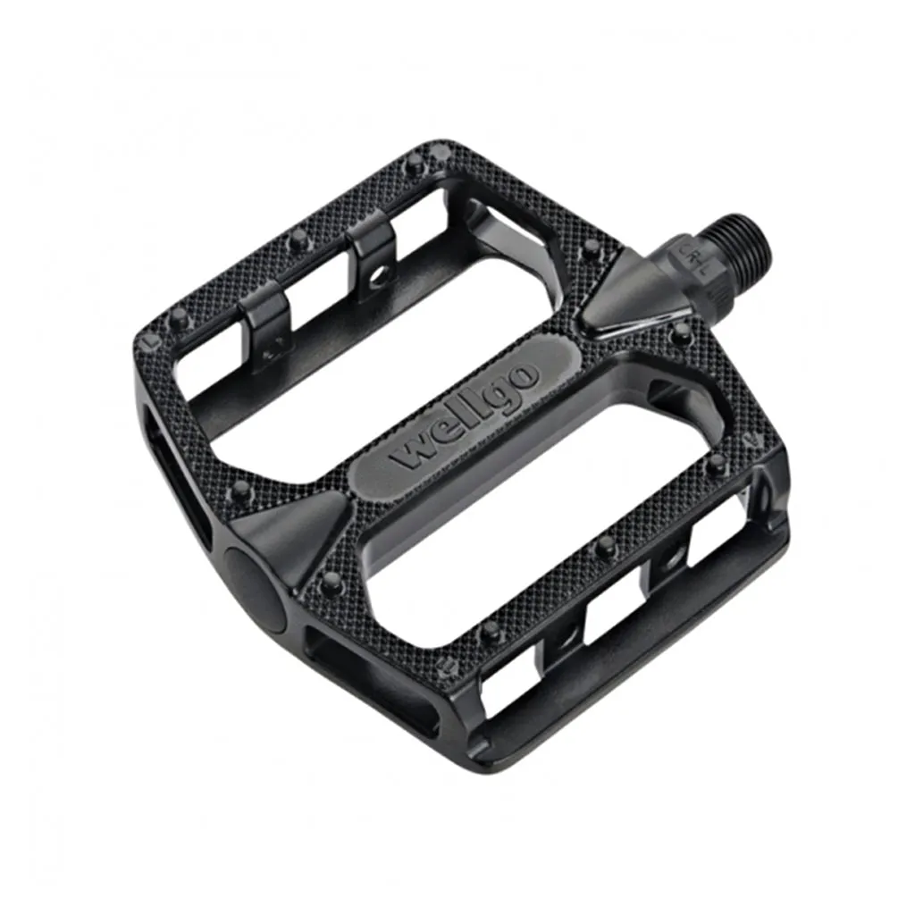 Wellgo B-155Du Alloy Platform Pedal - Black