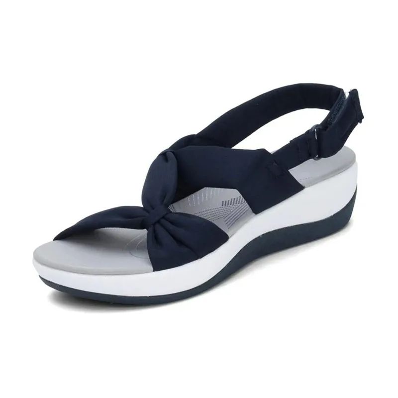 Women Bowcot Open Toe Platform Outdoor Casual Sandals