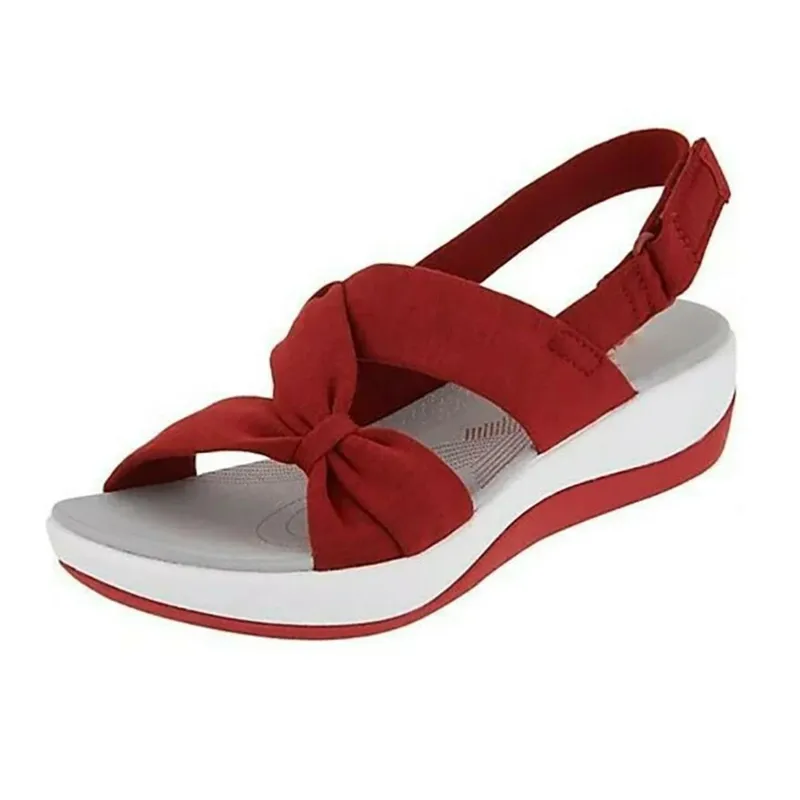 Women Bowcot Open Toe Platform Outdoor Casual Sandals