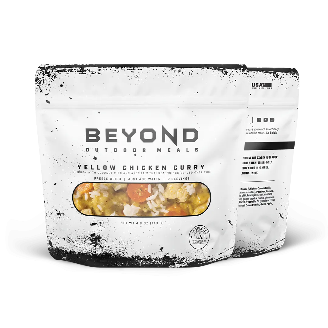 Yellow Chicken Curry by Beyond Outdoor Meals (710 Calories, 2 Servings)