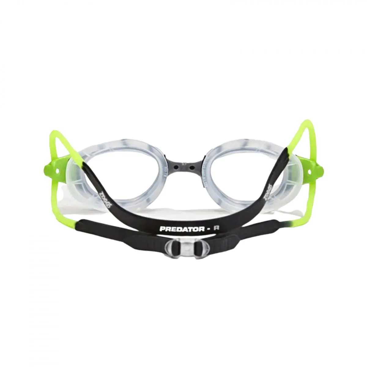 Zoggs Predator Swimming Goggles Black Green